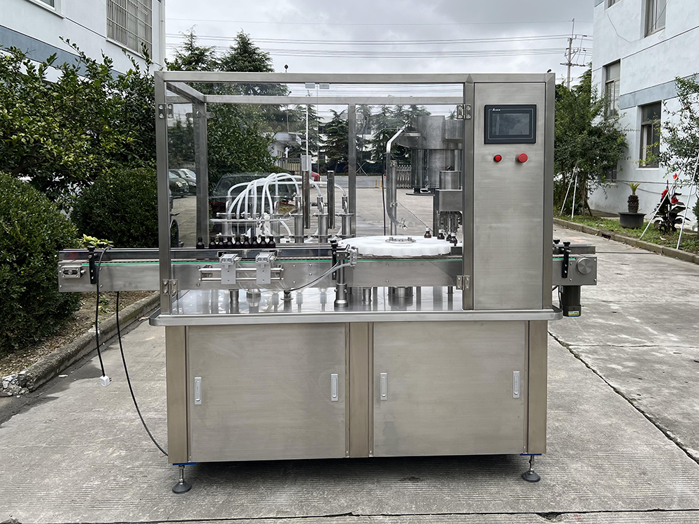 YYGZ直線式灌裝軋蓋機（單工位）